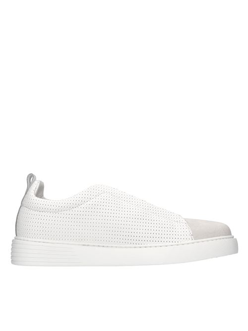 Slip-on in pelle e camoscio MARECHIARO 1962 | 3624 CAM.-PELLE INTR.BIANCO